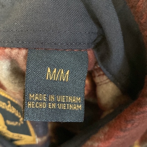 NWT Freedom Foundry Plaid Fleece Lined Shacket Jacket shirt Men’s Unisex Size M - Picture 8 of 12